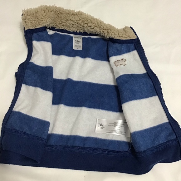 Baby Boys Outfit 2-piece Carter’s Vest and Corduroy Pants Size 18 Months - K227 - Picture 7 of 12